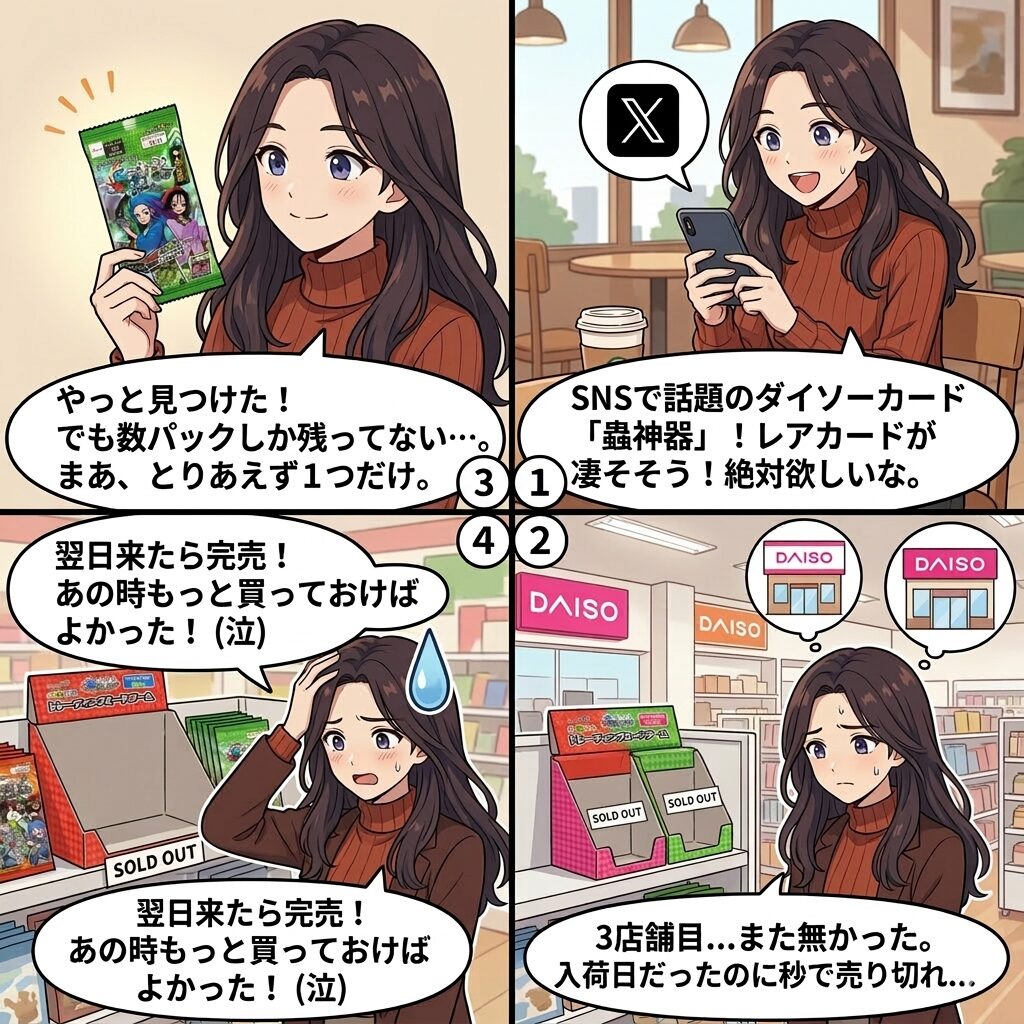 蟲神器(ブースターパック第7弾・異彩の神髄)を店舗でさがず画像