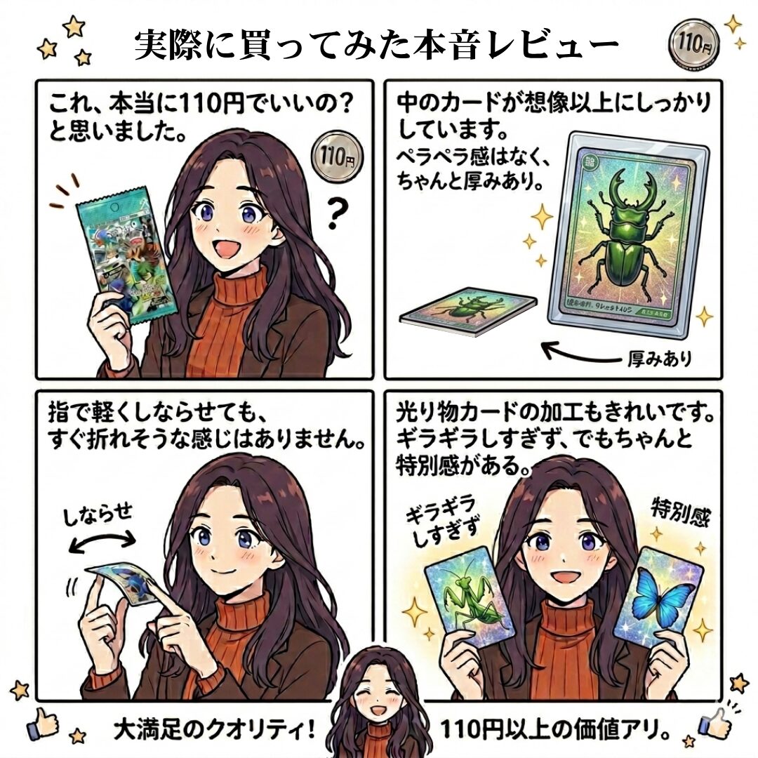 蟲神器レビューイラスト